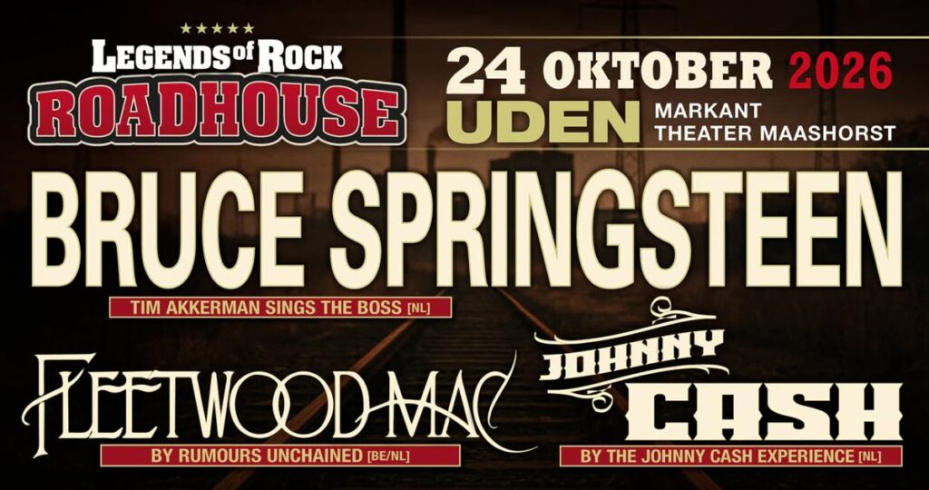 Legends of Rock Roadhouse – American Roots Edition | Markant Theater Maashorst in Uden in Uden