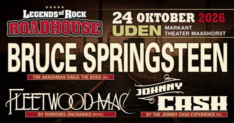 Legends of Rock Roadhouse – American Roots Edition | Markant Theater Maashorst in Uden — theater in Uden