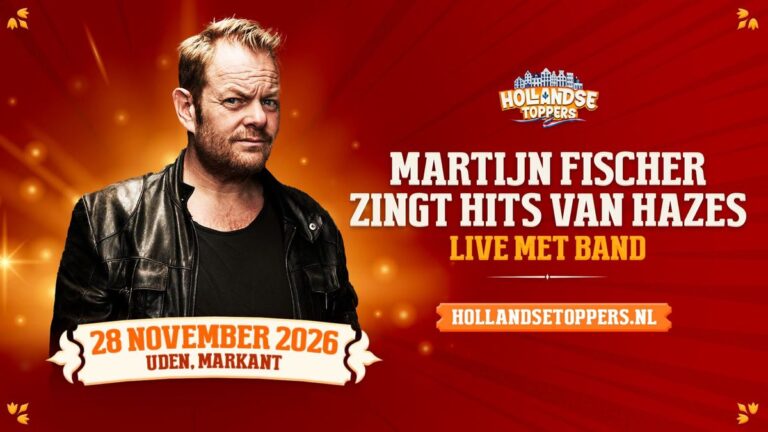 Martijn Fischer zingt Hazes: Live met Band – Uden — muziek in Uden