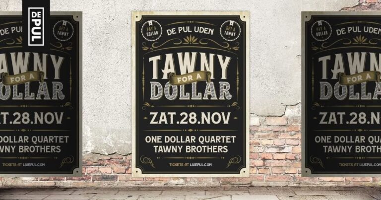 Tawny for a Dollar | De Pul Uden — muziek in Uden
