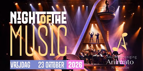 Night of the Music 2026 – Vrijdagshow